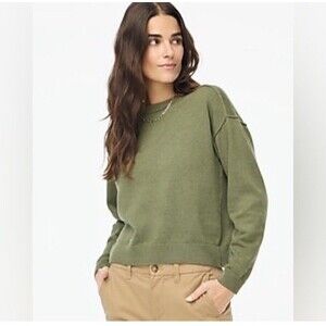 J.Crew Factory Drop-shoulder pullover sweater NWT Size XS